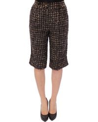 Dolce & Gabbana - Dolce Gabbana Wool Shorts Pants - Lyst