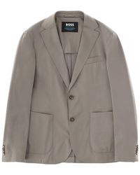 BOSS - Blazer C-Hanry Wool Jacket - Lyst