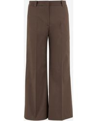 Ql2 - Pants Stretch Cotton Trousers - Lyst