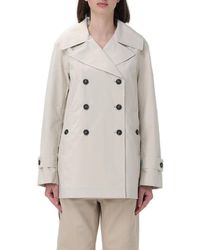 Save The Duck - Sofi Pleat Detailed Parka - Lyst