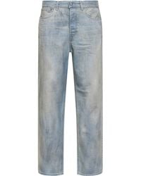 Haikure - Dirty-Effect Denim Logan Straight Jeans - Lyst