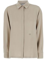 Max Mara - Shirt Geranio Silk Blouses - Lyst