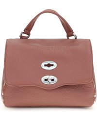 Zanellato - Handbag Baby Postina Daily Leather Radicchio Di Treviso Calf Handbags - Lyst