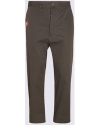 Vivienne Westwood - Green Cotton Trousers - Lyst