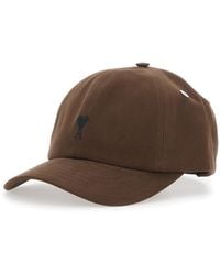 Ami Paris - Quota Hat Tech Fabric Polyamide - Lyst