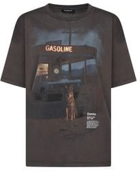 Dondup - Printed T-Shirt - Lyst