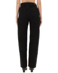 Lemaire - Twisted Pants Cotton Trousers - Lyst