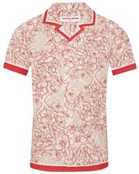 Orlebar Brown - Hibbert Floral Nouveau-279300-Summer- Sand, ,Tan Clothing - Lyst