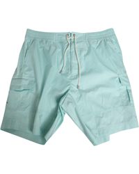 Dolce & Gabbana - Aqua Polyester Beachwear Shorts Swimwear Aquamarine Nylon - Lyst