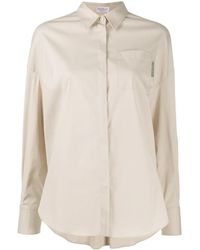 Brunello Cucinelli - Light Relaxed Shirt - Lyst