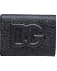 Dolce & Gabbana - Deer Print Calfskin Credit Card Holder - Lyst