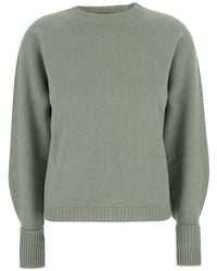 Twinset - Round Neck Sweater Wool Top - Lyst