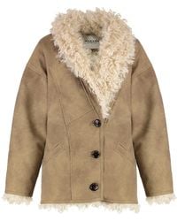 Isabel Marant - Clea Faux Fur Coat - Lyst