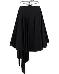 Jacquemus - Short Ruffle Dress Cotton-Blend - Lyst