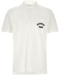 Givenchy - Pocket Embroidery Polo Shirt - Lyst