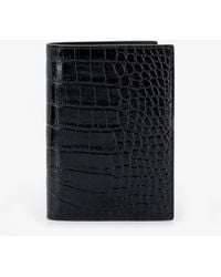 Tom Ford - Leather Wallet With Crocodile Print - Lyst