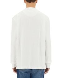 Baracuta - Henley Cotton T-Shirt T-Shirts - Lyst