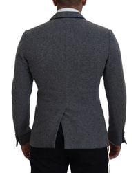 Dolce & Gabbana - Wool Roses Slim Fit Jacket Blazer Lining: Rayon Clothing - Lyst