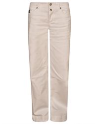 Versace - Straight Leg 5 Pockets Jeans - Lyst