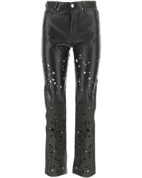 DURAZZI MILANO - Leather Pant - Lyst