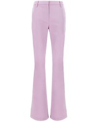 Magda Butrym - Lilac Stretch Lyocell Blend Pant - Lyst