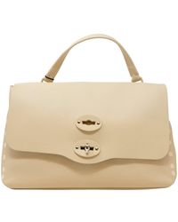 Zanellato - 068000-0380000-z0880 Postina Pura 2.0 Luxethic S Rosa Minuet Leather Handbag - Lyst