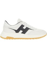 Hogan - Two-Tone Leather Hyperlight Sneakers - Lyst