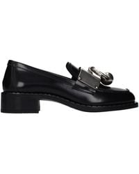 Prada - Leather Loafers - Lyst