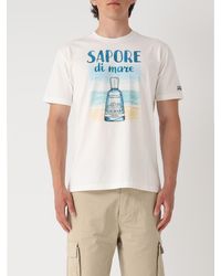 Mc2 Saint Barth - Cotton Classic T-Shirt Cpt Gin Tonic T-Shirt - Lyst