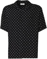 Celine - Hawaiian Shirt With Viscose Print - Lyst