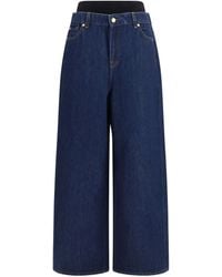 7FOR - Slouchy Jeans Denim Cotton - Lyst