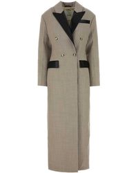 Nanushka - Dove Twill Ferris Coat - Lyst