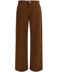 Max Mara - Baggy Pants Pure Cotton Satin - Lyst