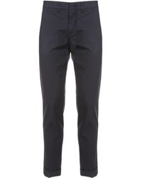 Fay - E Cotton Stretch Trousers - Lyst