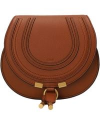 Chloé - Marcie Medium Leather Saddle Bag - Lyst