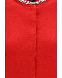 Pinko - Colonia Cardigan With Jewel Collar - Lyst
