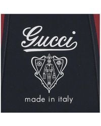 Gucci - Printed Fabric Bag Cotton Shoulder - Lyst