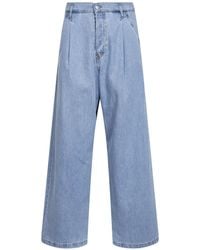 Dries Van Noten - Denim High-Rise Wide-Leg Jeans - Lyst