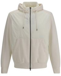 Herno - White Polyamide Shell Jacket - Lyst