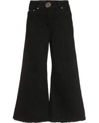 Mother Of Pearl - Chloe Cropped Jeans - Lyst