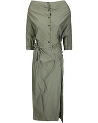 Lemaire - Short Sleeve Wrap Dress - Lyst