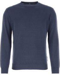Fedeli - Air Force Cotton Sweater - Lyst