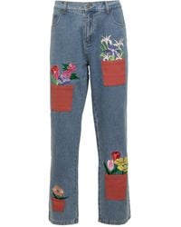 Kidsuper - Flower Jeans - Lyst
