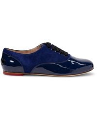 Hogan - Patent Heart Detail Oxford Shoes - Lyst