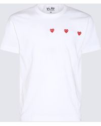 COMME DES GARÇONS PLAY - And Cotton Play T-Shirt - Lyst
