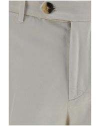 Brunello Cucinelli - Pants Dyed Cotton - Lyst