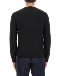 Paul Smith - Jersey With Logo Merino Wool Jumpers - Lyst