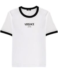 Versace - T-Shirt With Logo - Lyst