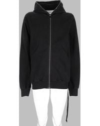 Rick Owens - Hooded Sweatshirt Gimp Cotton T-Shirts And Polos - Lyst