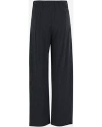 Vince - Fabric Pants Acetate Trousers - Lyst